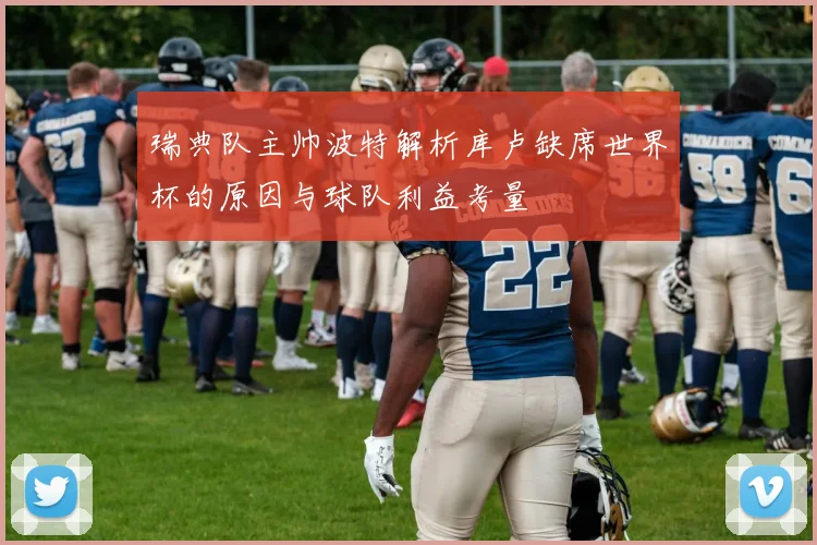 瑞典队主帅波特解析库卢缺席世界杯的原因与球队利益考量